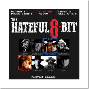 The Hateful 8 bit Posters and Art